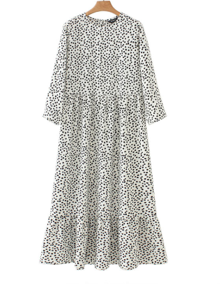 Dotted Maxi Dress